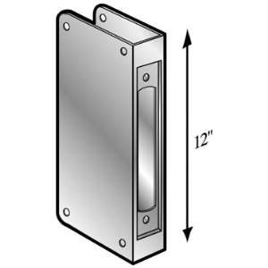 MAG #505 S Satin Stainless Steel Door Reinforcer For Mortise Locks 1 1 