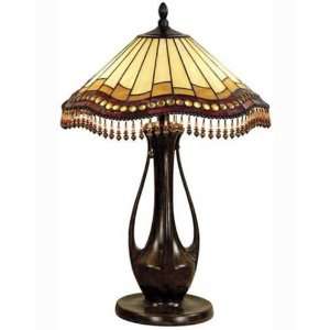  Tiffany Style Stained Glass Table Desk Lamp Bead 