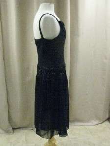 NWT Milano Cocktail Dress Size Medium, Black  