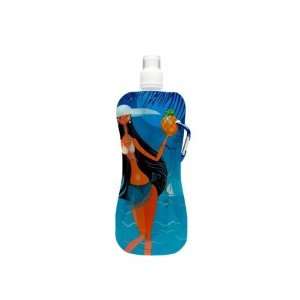  Talus Corp ST ON9013 PG7 Foldable Water Bottle   Hula Girl 