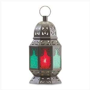  Moroccan Multicolored Lantern Patio, Lawn & Garden