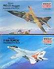 Minicraft 1/144 F 14A Tomcat & MiG 23 Flogger  New  ​