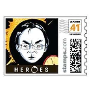  Heroes Hiro Collectors Stamps  Sheet of 20 Everything 