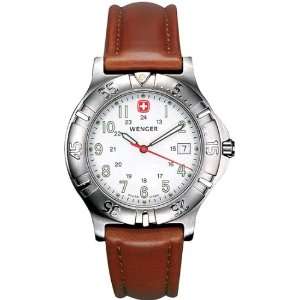 Wenger Avalanche II   White Dial   Leather  70181 Wenger 