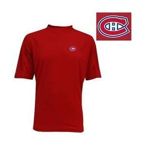 com Antigua Montreal Canadiens Technical Mock Neck T shirt   MONTREAL 