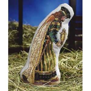  Janlynn Magi W/Myrrh Nativity Figurine Cntd X Stitch 4 1/2 