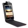 BLACK Flip PU Leather Pouch Case Cover For Samsung Galaxy Note GT 