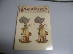   70s Holly Hobbie Paper Prints Decoupage Craft Scrapbook NIP  
