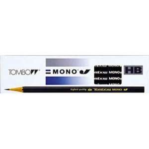  Tombow MONO J HB Pencils, 12 Pack. TOMJ Arts, Crafts 