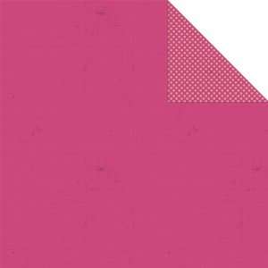 Victoria Park Double Sided Cardstock 12X12 Raspberry  