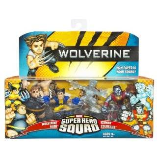  Wolverine Super Hero Squad Sabretooth DeadPool Phoenix 