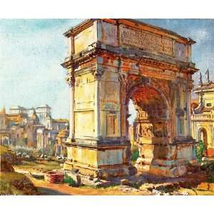   Owen Wynne Apperley)   24 x 20 inches   The Arch of