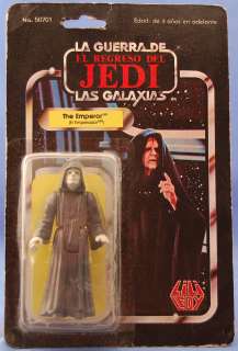 Lili Ledy Mexican Star Wars Return of the Jedi Emperor with Card 