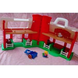    Fisher Price Little People Barn Yard Toy with Animals Toys & Games