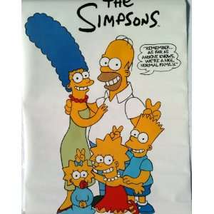 The Simpsons NICE NORMAL FAMILY Mint Sealed Poster BART HOMER 