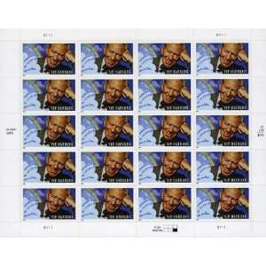 YIP HARBURG 20 x 37 Cent US Postage Stamps Scot #3905 