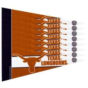  Texas Longhorns Burnt Orange 8 Pack 4 x 9 Mini Pennant 