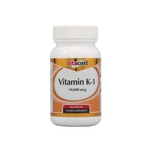  Vitacost Vitamin K 1    10,000 mcg   90 Capsules Health 