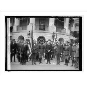  Historic Print (L) Presentation of Citizens Military 