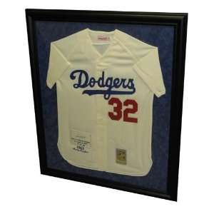 Autographed Sandy Koufax 1963 Mitchell & Ness White Dodgers Jersey 