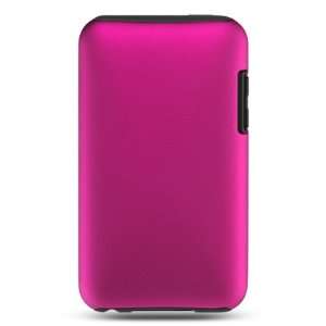  HOT PINK 2 in 1 Silicone Skin + Rubber Feel Cover Case for 