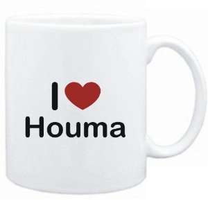 Mug White I LOVE Houma  Usa Cities 