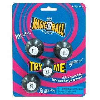 Magic 8 Ball Mini Games Party Accessory