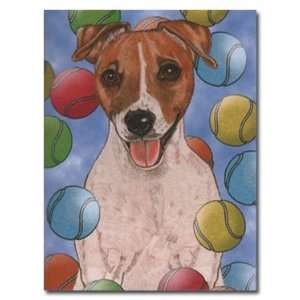 Jack Russell Gift Enclosure Cards   Set of 5