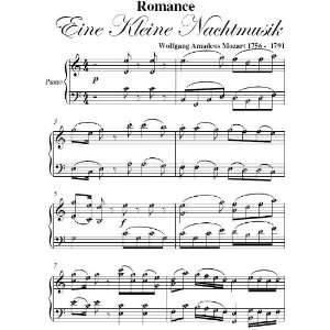   Elementary Level Piano Sheet Music Wolfgang Amadeus Mozart Books