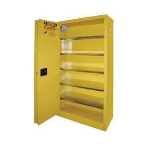  Paint & Ink Cabinet,yellow,65 In   SECURALL