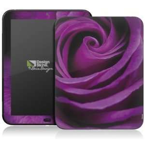  Design Skins for HP TouchPad   Purple Rose Design Folie 