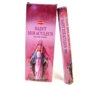 Saint Miraculeus (San Milagroso)   Box of Six 20 Stick 