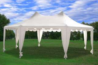 13 x 13 Wedding Party Gazebo Tent Canopy White  