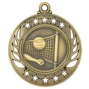 2 1/4 Gold   Silver   or Bronze Volleyball Medals with 