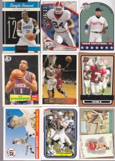 HUGE 1000 SPORTS CARD AUTO REFRACTOR STAR HOF JERSEY INSERT COLLECTION 