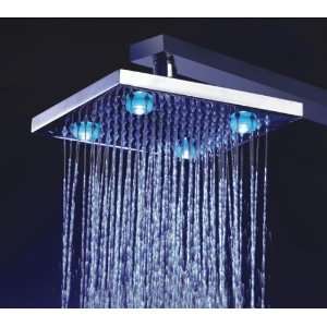   Function Rainshower with Hydroelectric Powered Color Changing LED L