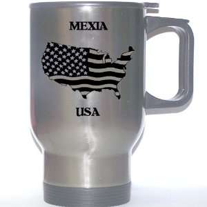  US Flag   Mexia, Texas (TX) Stainless Steel Mug 