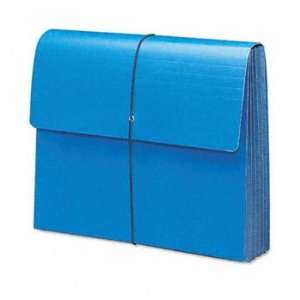  Extra Wide 5 1/4 Inch Expansion Wallets, 12 3/8 x 10, Navy 