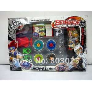   new beyblade set with card metal masters super top toy Toys & Games