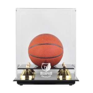  Memphis Grizzlies Mini Golden Classic Logo Basketball Case 