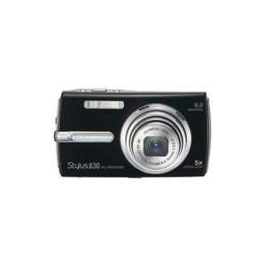  Stylus 830 Compact Digital Camera, Black w/case 