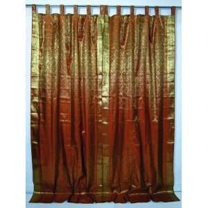   Silk Sari Curtains Window Treatment India Decor 94