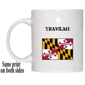    US State Flag   TRAVILAH, Maryland (MD) Mug 