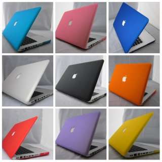 Rubberized Hard Case Cover For Macbook PRO 13/13.3 INCH.15/15.4 INCH 