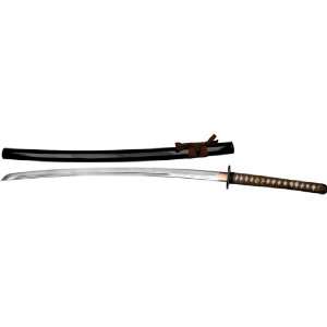  Masahiro   Hand Forged Samurai Sword   Plum Tsuba Sports 