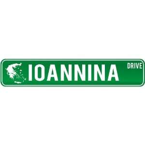  New  Ioannina Drive   Sign / Signs  Greece Street Sign 