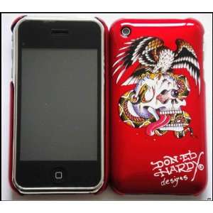   Hardy Red fashion Hard Back Case for iPhone 3Gs 3G 2G 