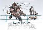 Reno Rodeo 1992 Print 309/500 unframed signed by Cotton Rosser