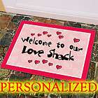   Doormats Welcome Home Love Shack Porch Floor Mat Gift Idea
