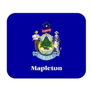  US State Flag   Mapleton, Maine (ME) Mouse Pad Everything 